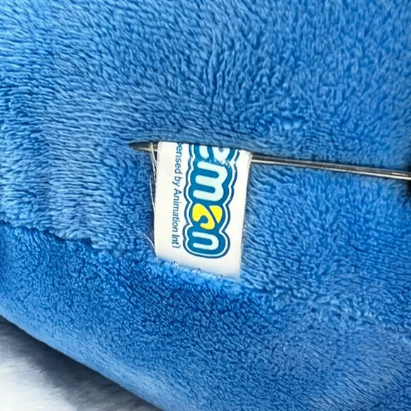 Vtg Doraemon Plush 17" Large Real Bell Blue White Stuffed Toy USA Seller 1999 - Picture 11 of 14